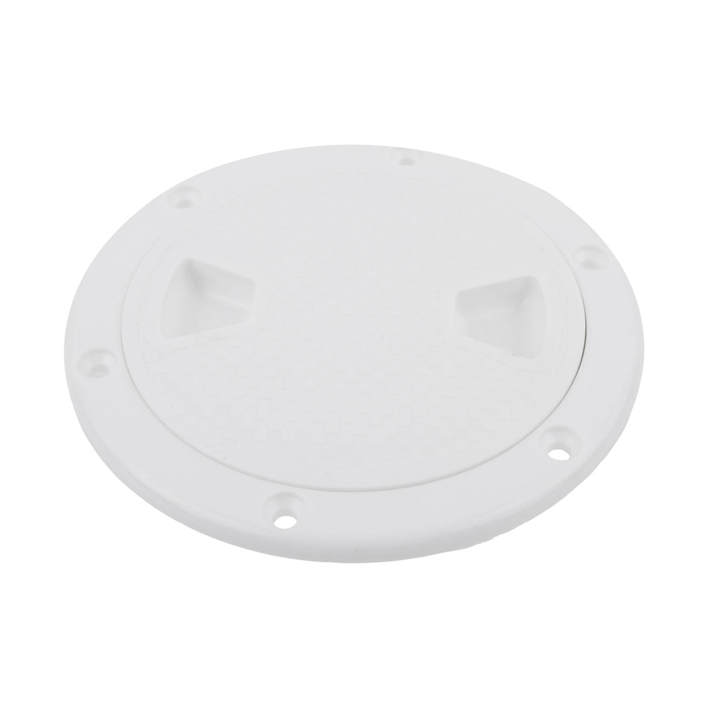 4" 6" 8" White Round Abs Marine Boat Inspection Hatch With Detachable Cover Non Slip Deck Access Panel For Yacht And Watercraft 4 Inch 4"