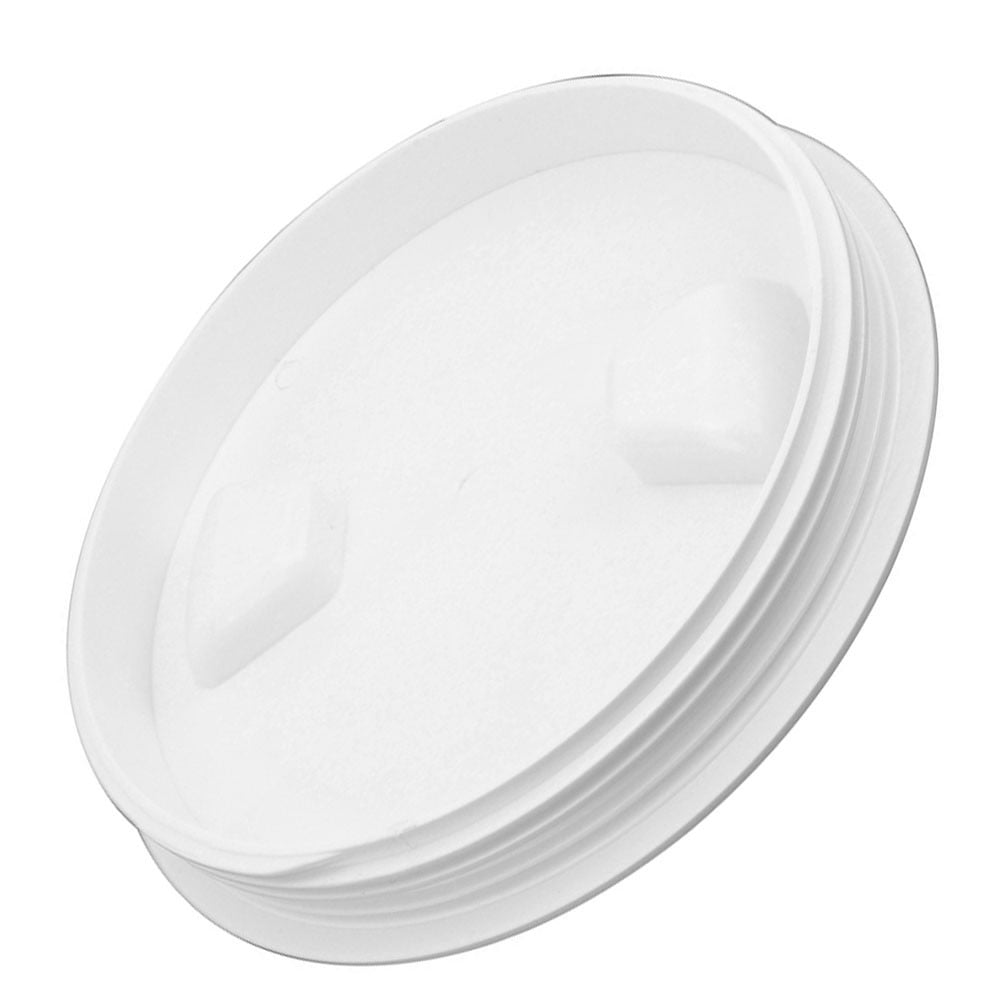 4" 6" 8" White Round Abs Marine Boat Inspection Hatch With Detachable Cover Non Slip Deck Access Panel For Yacht And Watercraft 4 Inch 8"