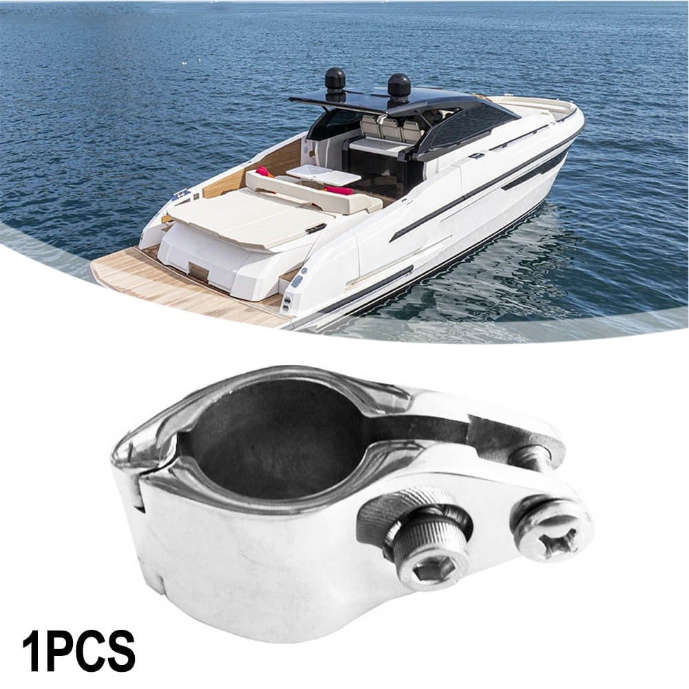 316 Stainless Steel Bimini Top Hinged Jaw Slide Rail Mount For 1 Inch Marine Tubing Accessories Boat Hardware 22Mm 25Mm 25Mm 22 mm