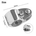 316 Stainless Steel Bimini Top Hinged Jaw Slide Rail Mount For 1 Inch Marine Tubing Accessories Boat Hardware 22Mm 25Mm 25Mm 25 mm