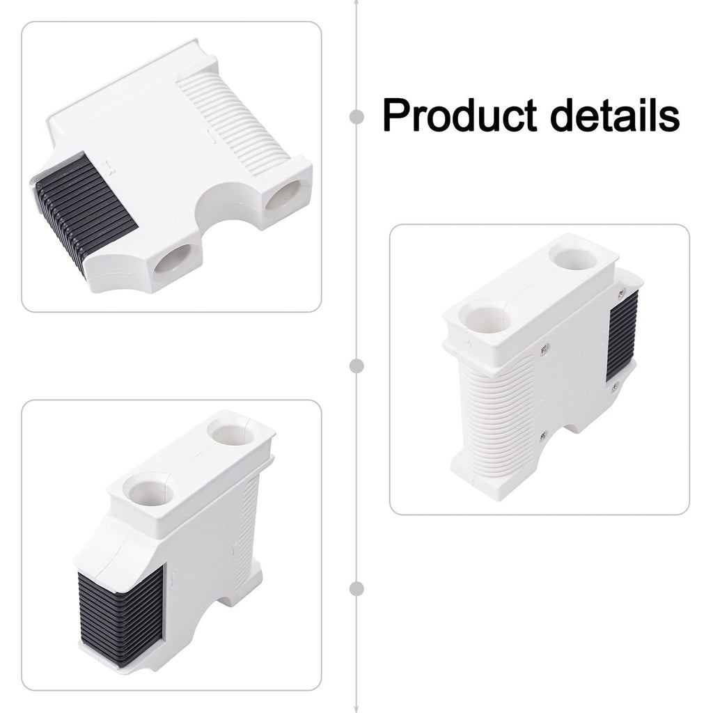 Boat Rail And Cleat Clip Hanger Black White Quick Connect Release For Marine Deck Hardware Abs Material Boat Accessories Fender Adjuster Black White