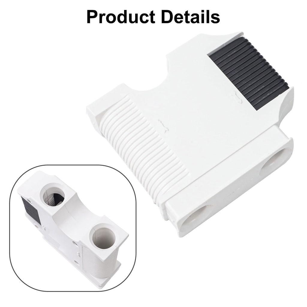Boat Rail And Cleat Clip Hanger Black White Quick Connect Release For Marine Deck Hardware Abs Material Boat Accessories Fender Adjuster Black White