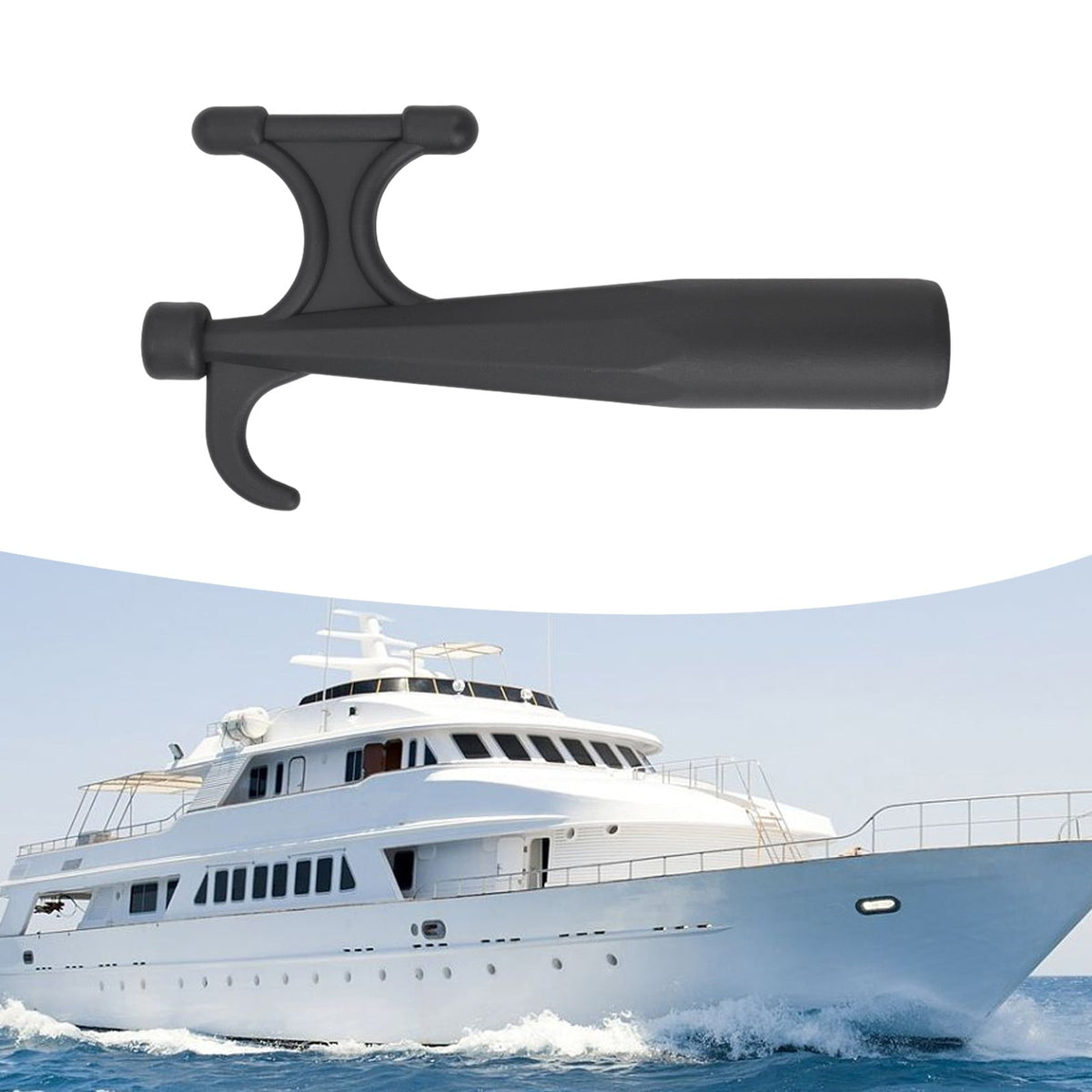Nylon Boat Hook Extension Rod Hook Anti-Rust Boat Hook For Mooring Yacht Kayak