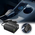 150W Car Power Inverter, 12V DC to 110V AC Vehicle Adapter with 3.1A USB Charger Outlet for Laptop Computer Travel and Emergency Power Use, Black