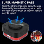 Trailer Lights,Boat Trailer Lights,Wireless ,LED Rear Tail Lights Dynamic Stop Brake Indicator Lamp Trailer ,Utility Boat Trailer, Reflective
