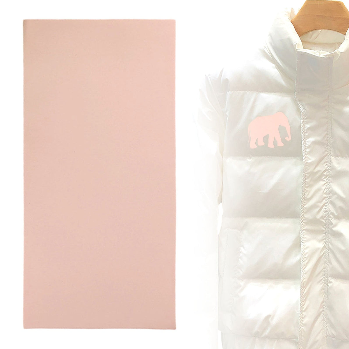 1Pcs Down Jacket Repair Patch Kit,Pre-Cut Nylon Patches for Clothes,Self-Adhesive Fabric Tape,Waterproof Lightweight Outdoor Repair Tape for Puffer Jacket Coat Tent Backpack,3'x7.87'(Pink) Pink