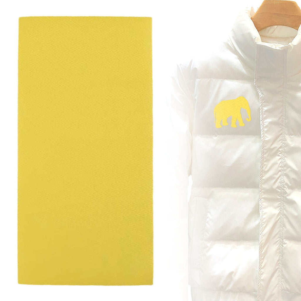 1Pcs Down Jacket Repair Patch Kit,Pre-Cut Nylon Patches for Clothes,Self-Adhesive Fabric Tape,Waterproof Lightweight Outdoor Repair Tape for Puffer Jacket Coat Tent Backpack,3'x7.87'(Pink) Yellow