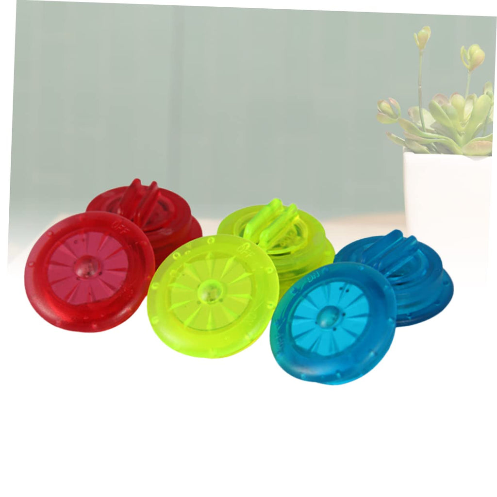 6 Pieces Running lights, Bicycle lights, LED Clip, Dog light, Spoke lights, for Everyday Pet Care at Home and on the Go, Assorted Colours