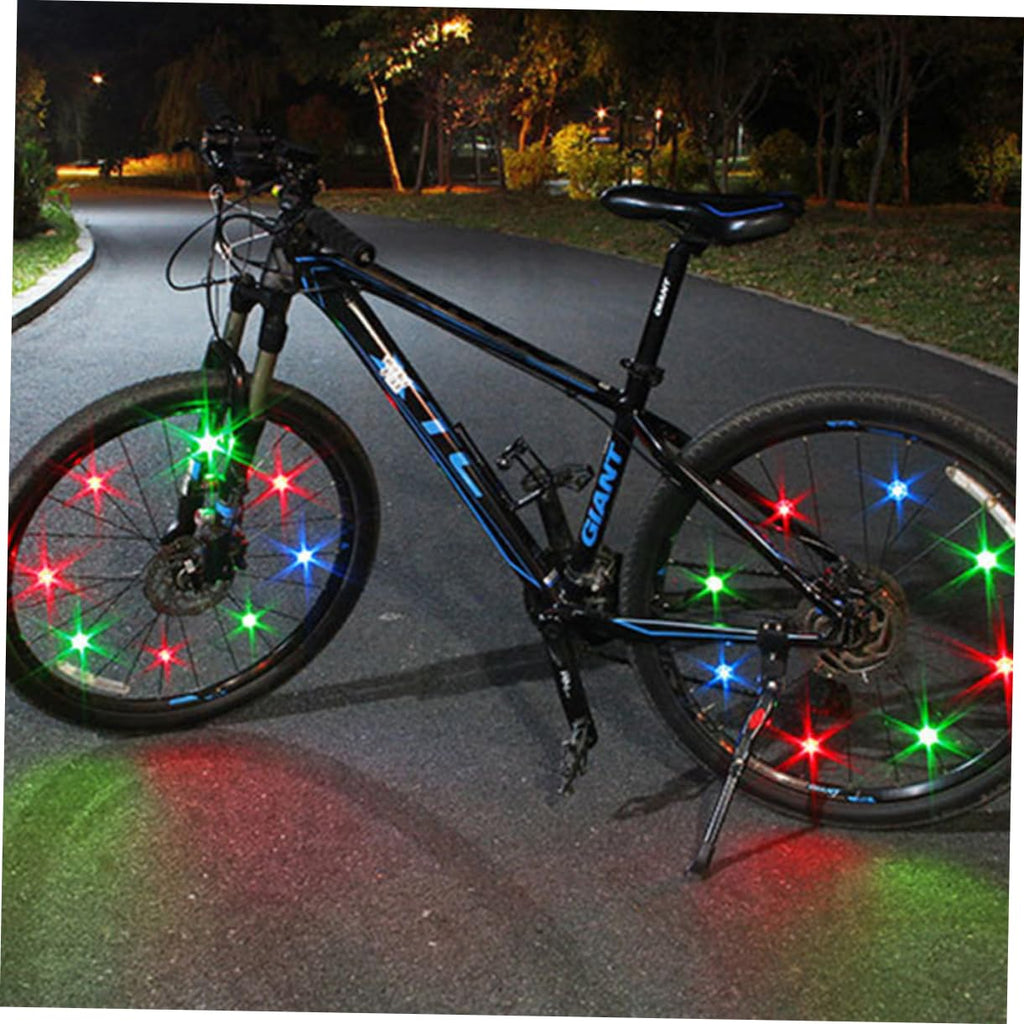 6 Pieces Running lights, Bicycle lights, LED Clip, Dog light, Spoke lights, for Everyday Pet Care at Home and on the Go, Assorted Colours