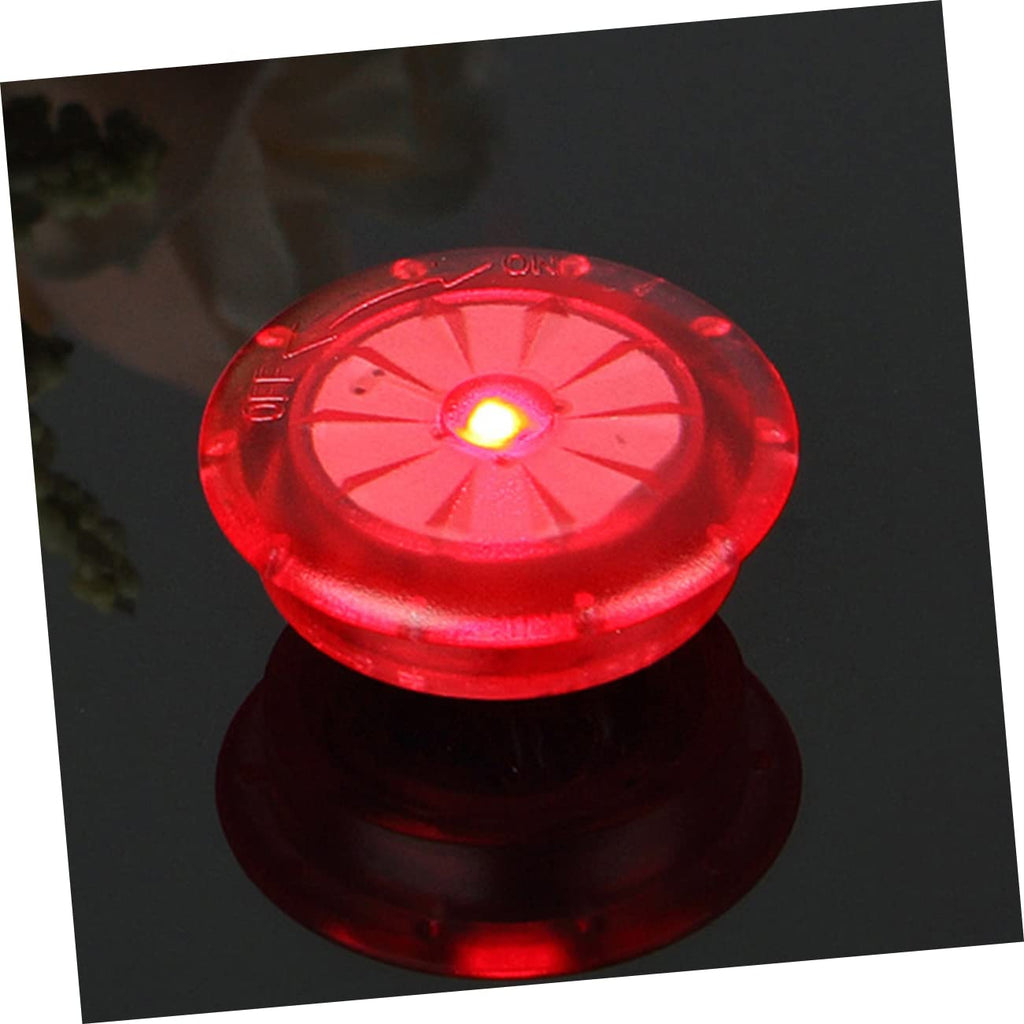 6 Pieces Running lights, Bicycle lights, LED Clip, Dog light, Spoke lights, for Everyday Pet Care at Home and on the Go, Assorted Colours