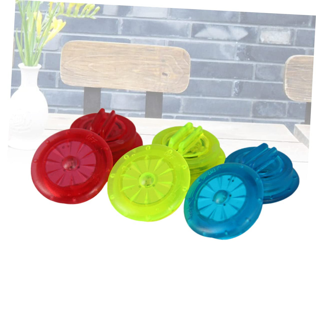 6 Pieces Running lights, Bicycle lights, LED Clip, Dog light, Spoke lights, for Everyday Pet Care at Home and on the Go, Assorted Colours