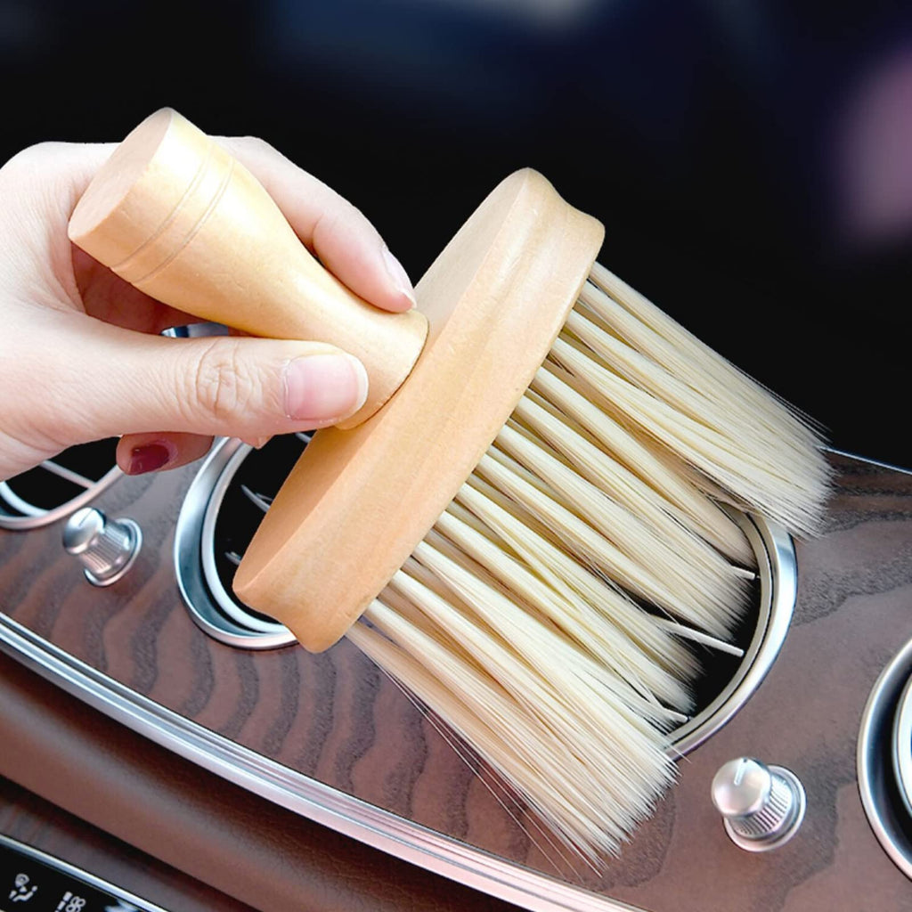Soft Car Detailing Brush for Dashboards, Air Vents and Interior Cleaning, Gentle Dusting Tool for Vehicle Care