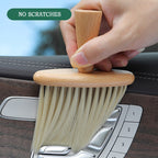 Soft Car Detailing Brush for Dashboards, Air Vents and Interior Cleaning, Gentle Dusting Tool for Vehicle Care