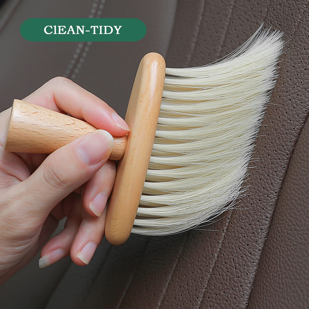 Soft Car Detailing Brush for Dashboards, Air Vents and Interior Cleaning, Gentle Dusting Tool for Vehicle Care