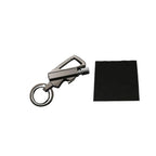 Permanent Match with Bottle Opener Metal Keychain Lighter, Reusable Waterproof Matchstick Fire Starter, for Camping Hunting, Multifunctional Match Outdoor Camping Match Lighter, Gift Ideas Black