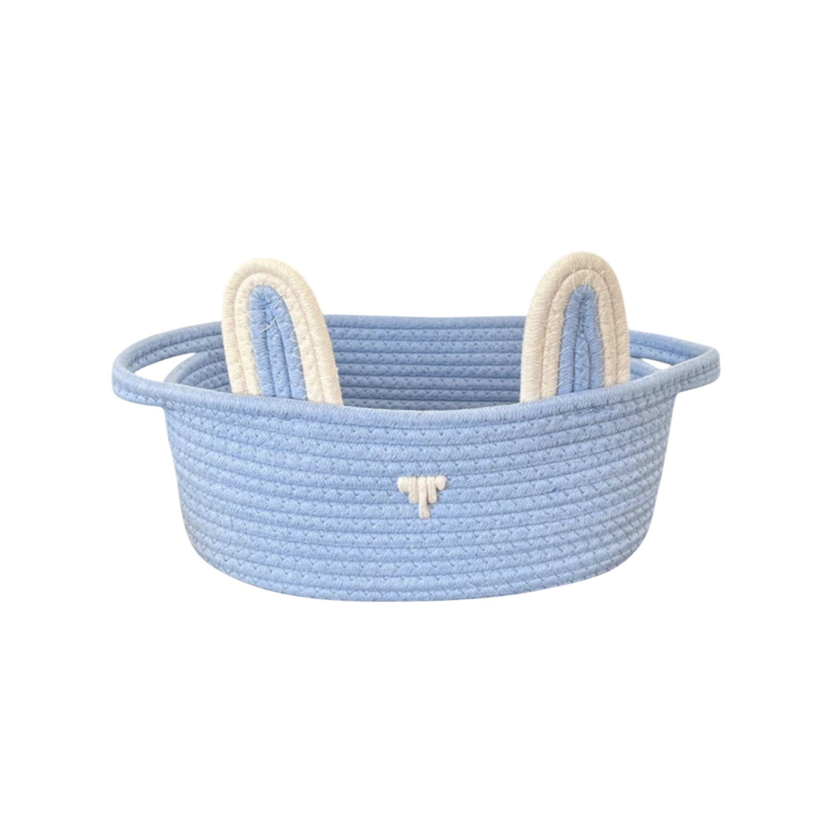 Adorable Easter Bunny Basket for Kids - Perfect Easter Gift, Cute Easter Bucket Bags with Rabbit Ears for Easter Eggs Hunting, Affordable & Festive Spring Decor As Show A
