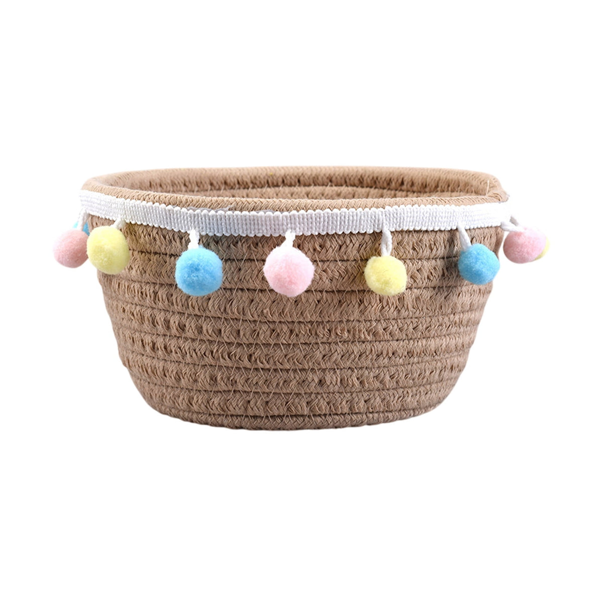 Adorable Easter Bunny Basket for Kids - Perfect Easter Gift, Cute Easter Bucket Bags with Rabbit Ears for Easter Eggs Hunting, Affordable & Festive Spring Decor As Show I