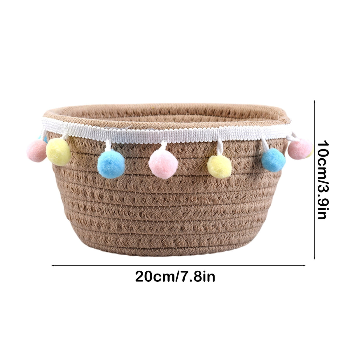Adorable Easter Bunny Basket for Kids - Perfect Easter Gift, Cute Easter Bucket Bags with Rabbit Ears for Easter Eggs Hunting, Affordable & Festive Spring Decor As Show I