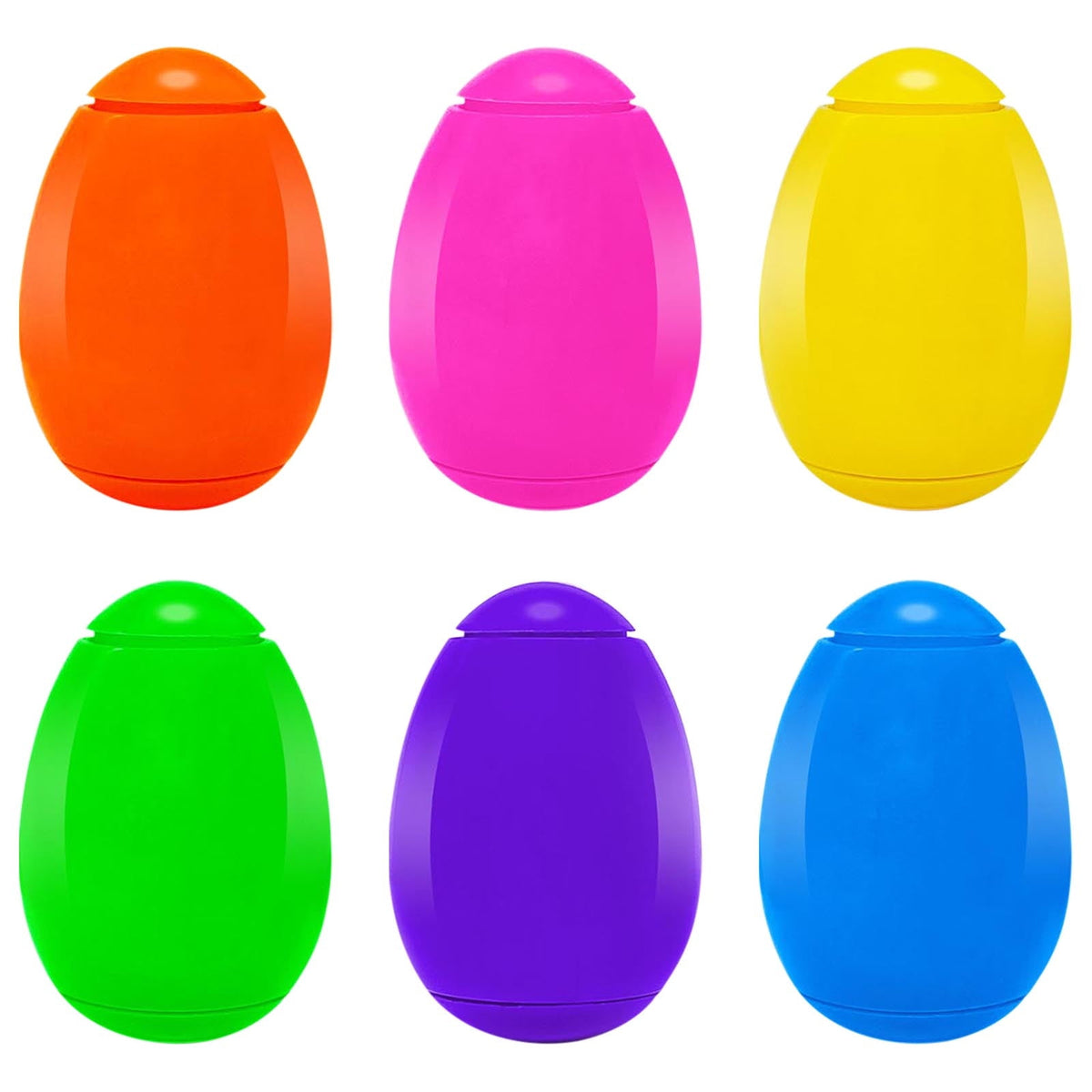Easter Eggs, Kids Easter Basket Fillers - Assorted Novelty Toys & Treats for Easter Egg Hunts, Party Favors, Events - Random Color Gift Bag Stuffers (1 Pack)