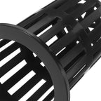 6Pcs Black Fish Tank Plant Holder for Hydroponic Aquatic Plants with Slots