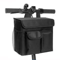 Electric Scooter Bag Wheelchair Bag, Scooter Storage Bag with 14-Inch Laptop Pocket and Cup Holders, Durable Basket for Scooter, Wheelchair and Bike, Mobility Scooter Accessories (Black)