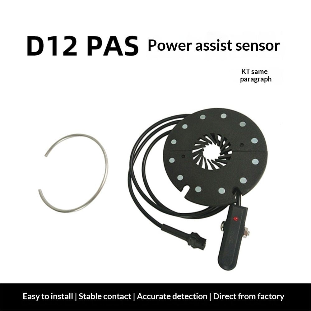 KT D12 Bike Magnets Pedal Assist Sensor Ebike Easy Crank Installation PAS Sensor（Waterproof line）