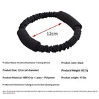 Archery Bow Trainer Rubber Stretch Bands 25-45 Lbs Draw Strength Training Device Aids Release Trainer Exerciser Workout Resistance Practice Equipment for Archery Bow Accessories