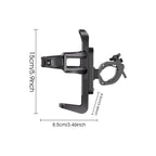 Bike Water Bottle Holder 360 Degrees Rotation Black Cup Holder Drinking Bottle Holder Fit Bike Electric Scooter Mountain Bike