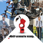 2PC Motorcycle Locks, Helmet Locked & Brake Lock Combo, Anti Theft Motorcycles Handlebar Lock for Motor Moped Motorbike Scooters ATV Dirt Bike Street Bike Electric Scooters
