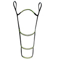 4 Step Hunting Climbing Aider w/High Visibility Steps Marine Rope Ladder for Inflatable Boat, Kayak, Motorboat, Canoeing