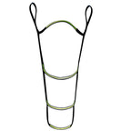 4 Step Hunting Climbing Aider w/High Visibility Steps Marine Rope Ladder for Inflatable Boat, Kayak, Motorboat, Canoeing
