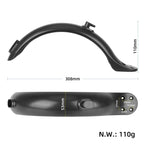 Electric Scooter Fender, 4 Hole Mud Guard to Scooter Splash Proof Fender Accessories Mudguard Fender Bracket Durable Mud