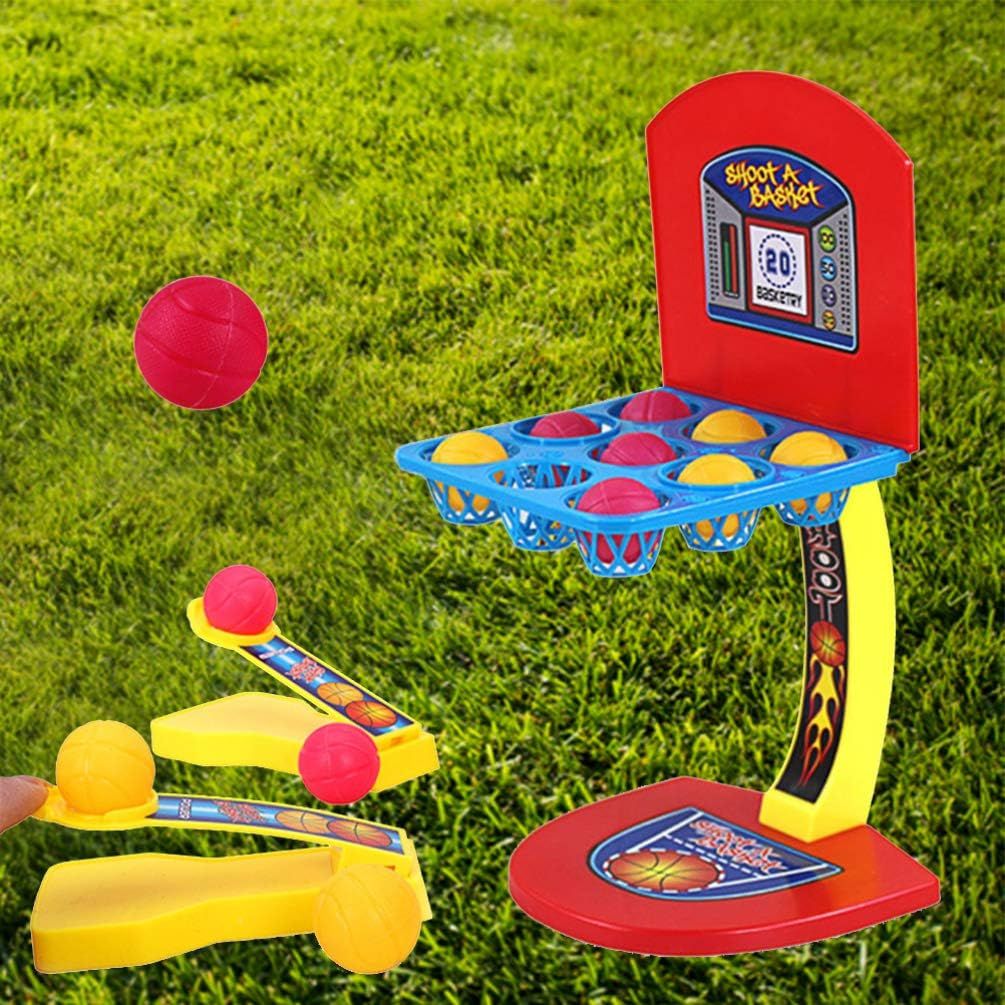Tabletop Basketball Hoop Toy Mini Finger Shooting Sport Game Table Top Fun Arcade Activity Toy for Children Kids