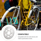 Durable Electric Scooter Brake Rotor Bike 120mm Brake Disc Replacement Parts Brake Parts Smooth, round and smooth