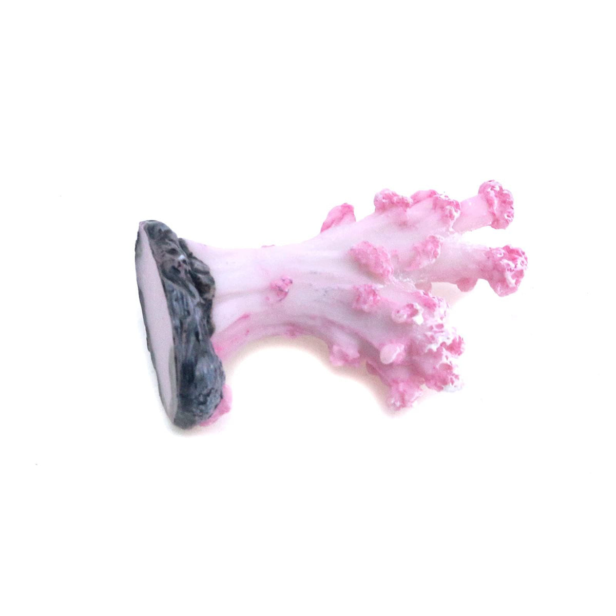 2Pcs Sea Coral Aquarium Ornament, Artificial Sea Coral Plants Decorations for Fish Tank and Aquarium(Pink)