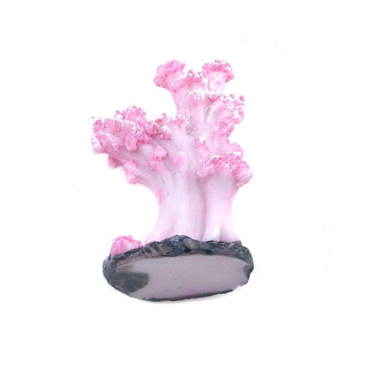 2Pcs Sea Coral Aquarium Ornament, Artificial Sea Coral Plants Decorations for Fish Tank and Aquarium(Pink)