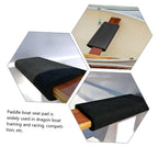 Dragon Boat Cushion Cooler Seat Seat Cushion Cooler Seat Cushion Machine Seat Cushion Boats for Fishing Kayak Seat Pad Eva Black