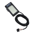 Electric Bike LCD Display, Multi Function Bicycle Speedometer Odometer Waterproof Bike Display Meter Control Panel