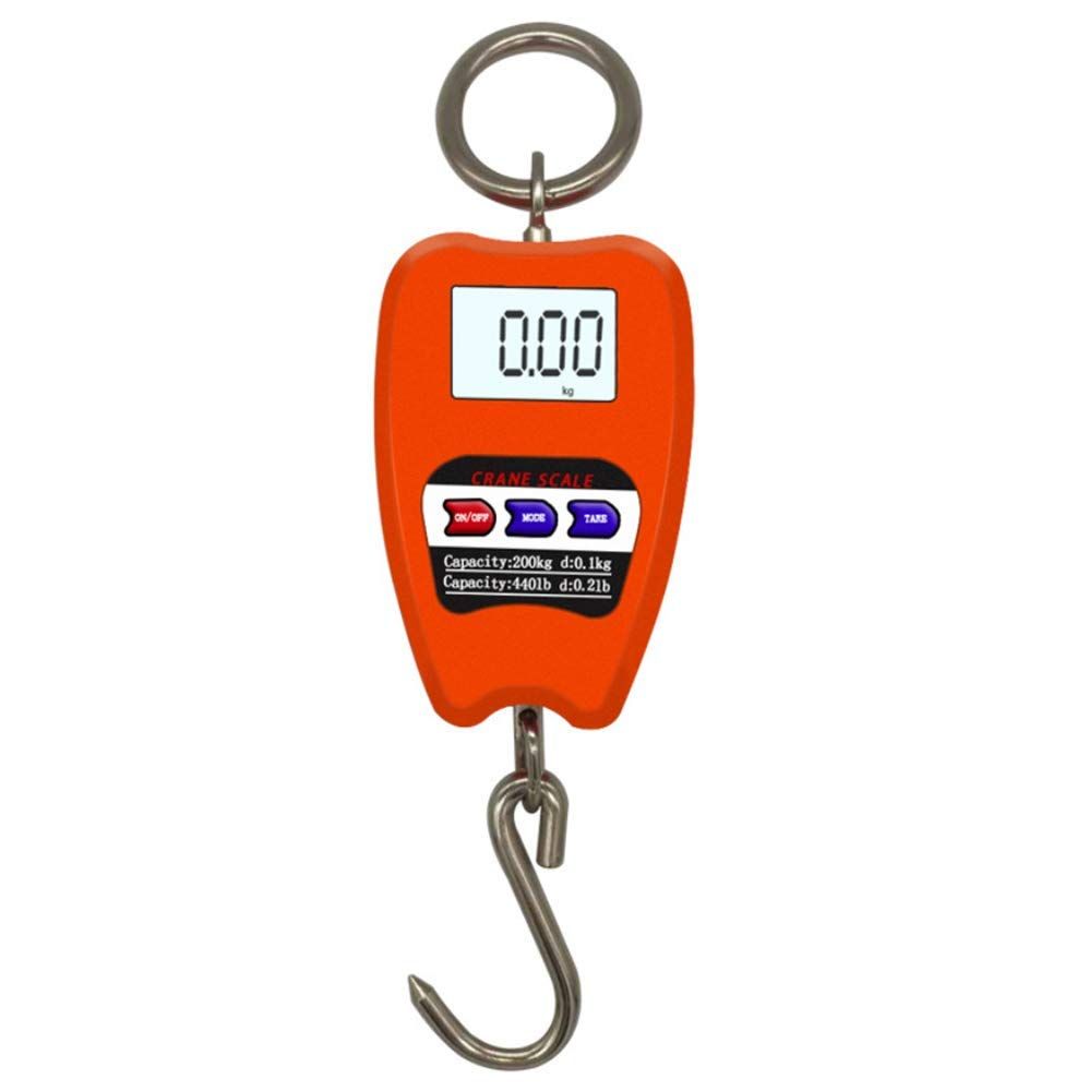 Hanging Weight Scale Industrial Heavy Duty for Farm, Hunting, Bow Draw Weight, Big Fish & Lift with Accurate Sensor Digital