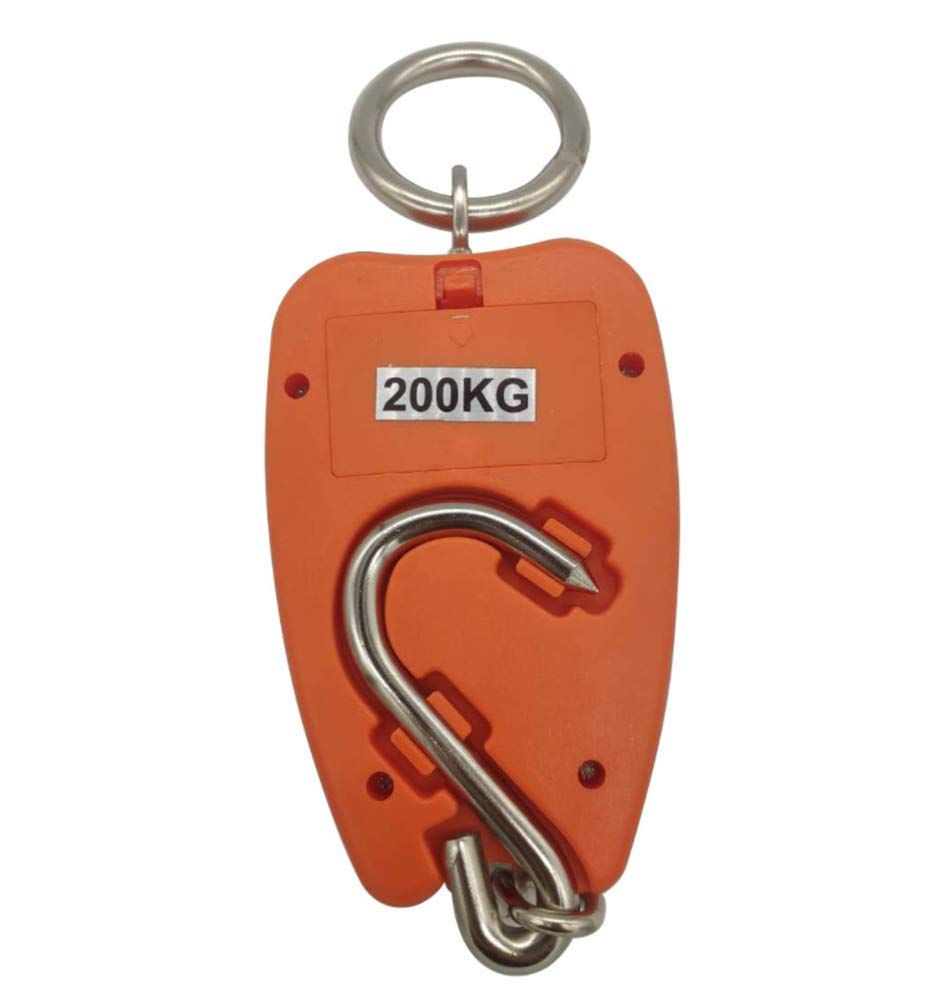 Hanging Weight Scale Industrial Heavy Duty for Farm, Hunting, Bow Draw Weight, Big Fish & Lift with Accurate Sensor Digital