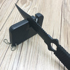 pull through knife sharpener Knife multi multitool hunt sharpen fish gear hook pocket tooloutdoor mini sharpener nail file camp