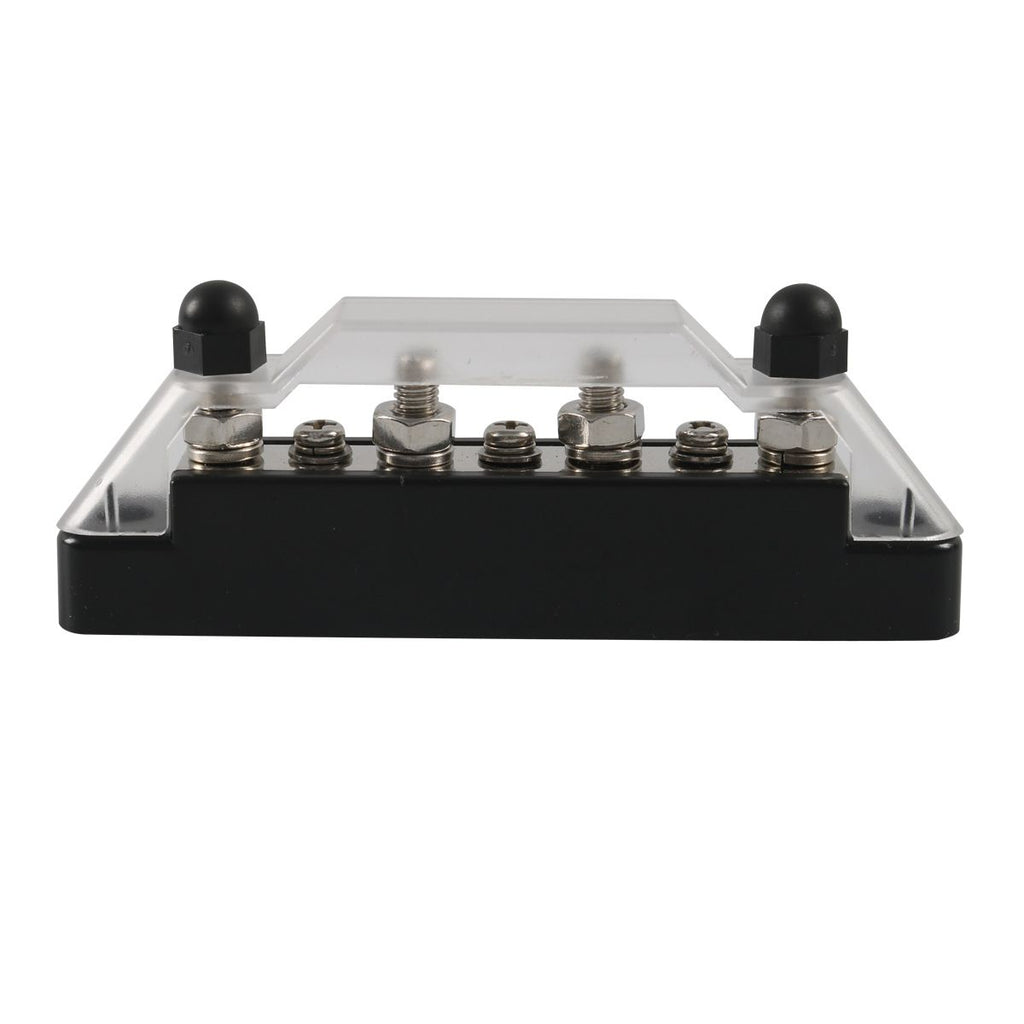 Bus Bar Power Distribution Block, Terminal Bus Bar Power Distribution Block with 2 Screws for Marine Boat Circuit Connection