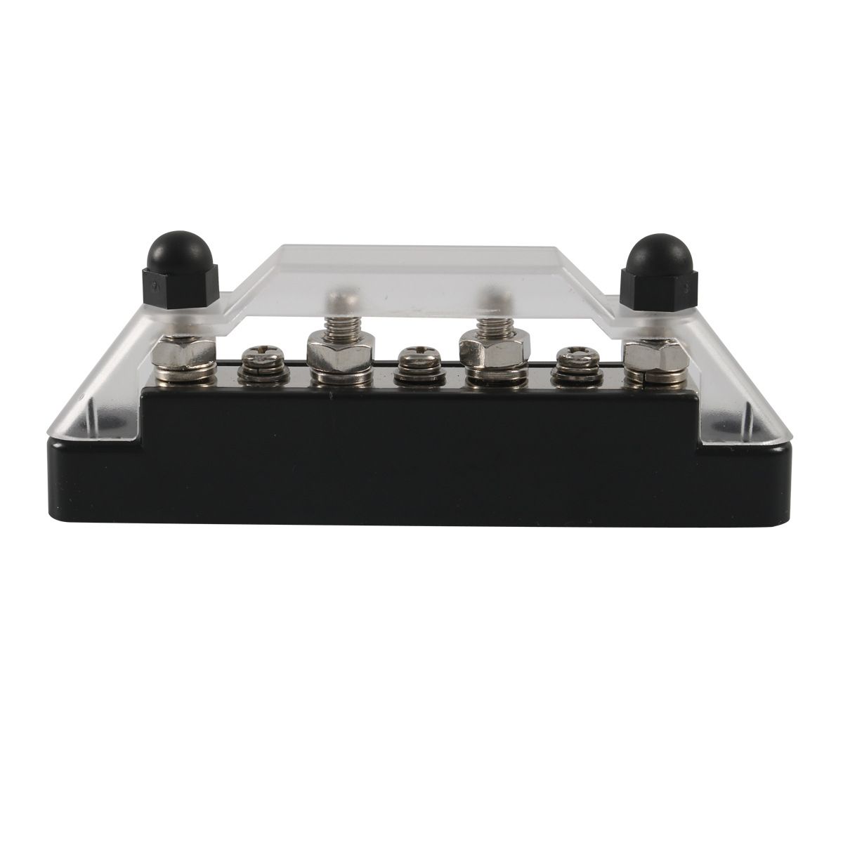Bus Bar Power Distribution Block, Terminal Bus Bar Power Distribution Block with 2 Screws for Marine Boat Circuit Connection