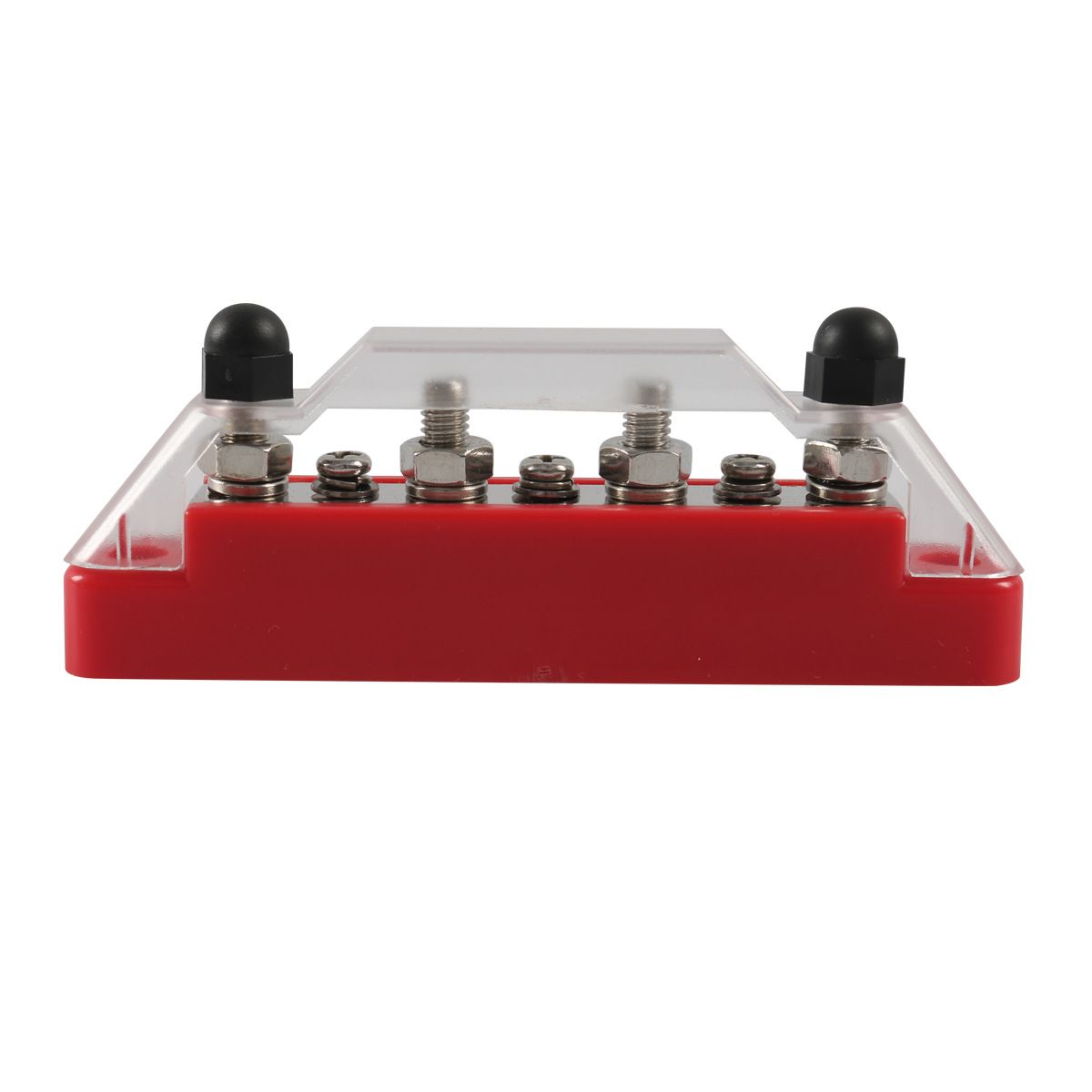 Bus Bar Power Distribution Block, Terminal Bus Bar Power Distribution Block with 2 Screws for Marine Boat Circuit Connection