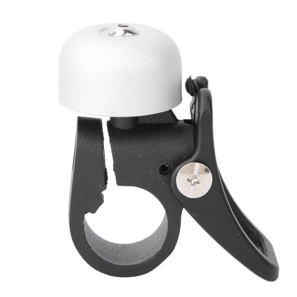 Electric Scooter Bell Horn with Folding Hook, Loud and Clear Sound, Stylish Design, Easy InstallationAccessory, Made of Stainless