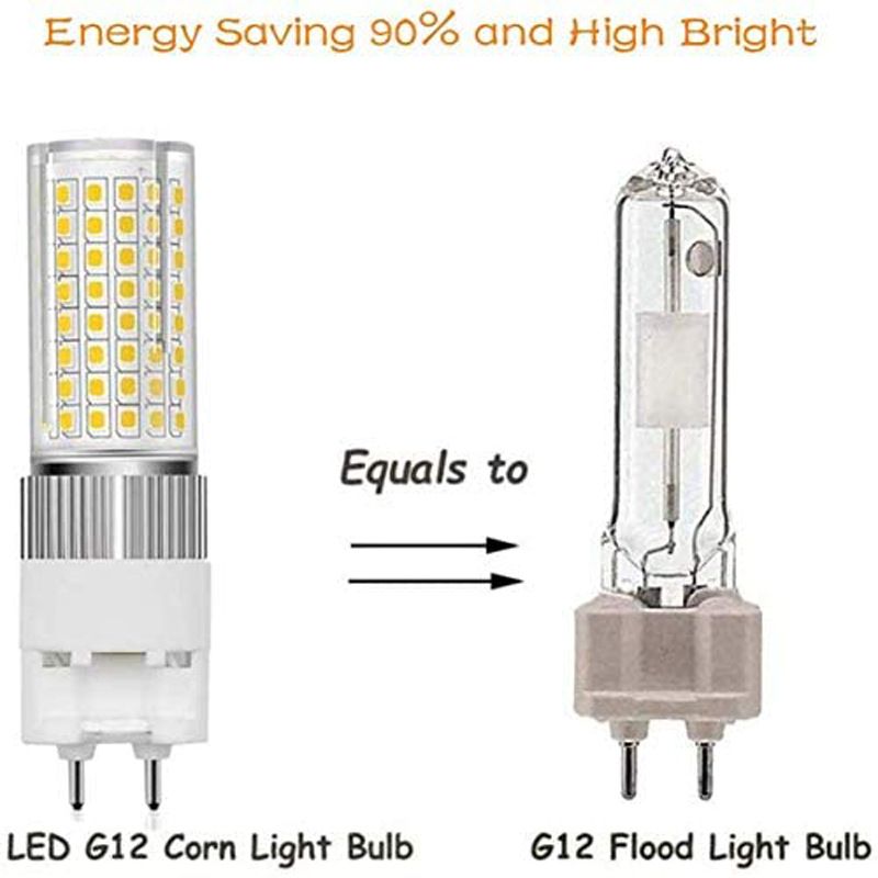 G12 16W LED Light Bulb G12 Lamp Corn Light Metal Handle Lamp 2 Pin Base LED Decorative Bulb for Garage Industry