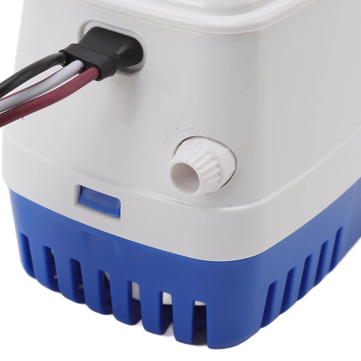 Automatic Submersible Boat Bilge Water Pump  Auto with Float Switch (Blue - Automatic) Submersible pump, built-in float switch