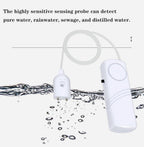 Water Leakage Detection Alarm and Sensor，Water Level Alarm Siren Alarm Sound for Kitchen Basement Water Heater Aquarium