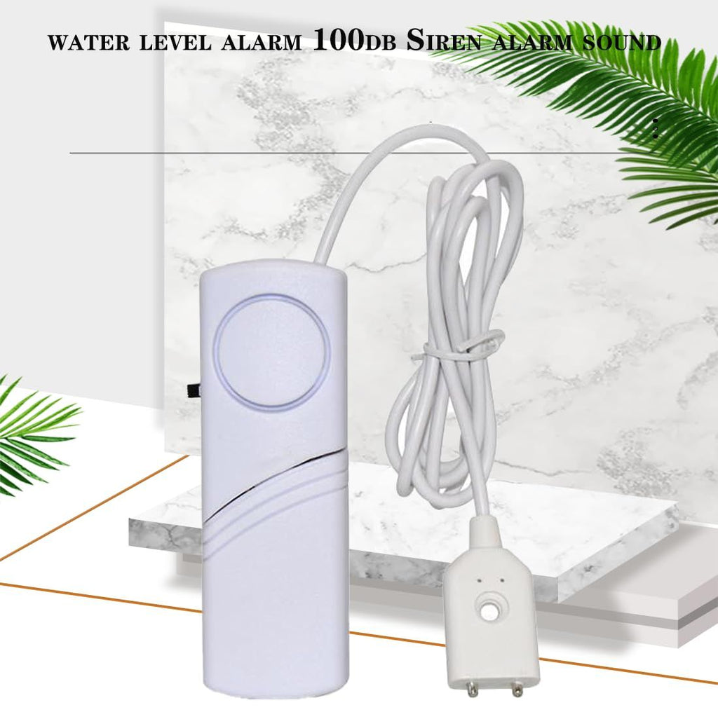 Water Leakage Detection Alarm and Sensor，Water Level Alarm Siren Alarm Sound for Kitchen Basement Water Heater Aquarium