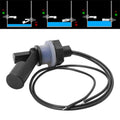 Water Level Sensor Horizontal  Side Mount Float Switch for Tank Pool  Black Water Level Sensor Level Switch Aquarium Tank